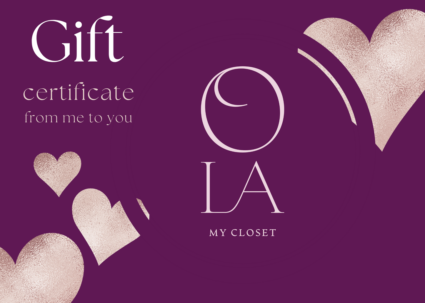 Gift Certificate
